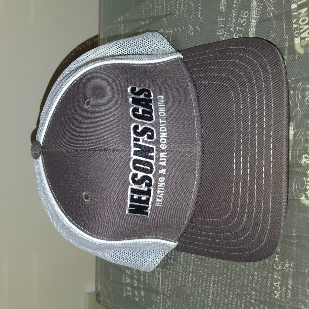 Nelson's Gas Heating & Air Conditioning Bryant...Trucker Mesh Fitted Hat Cap M-L